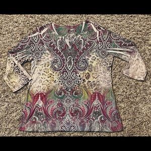 Style & Co. Embellished Tee